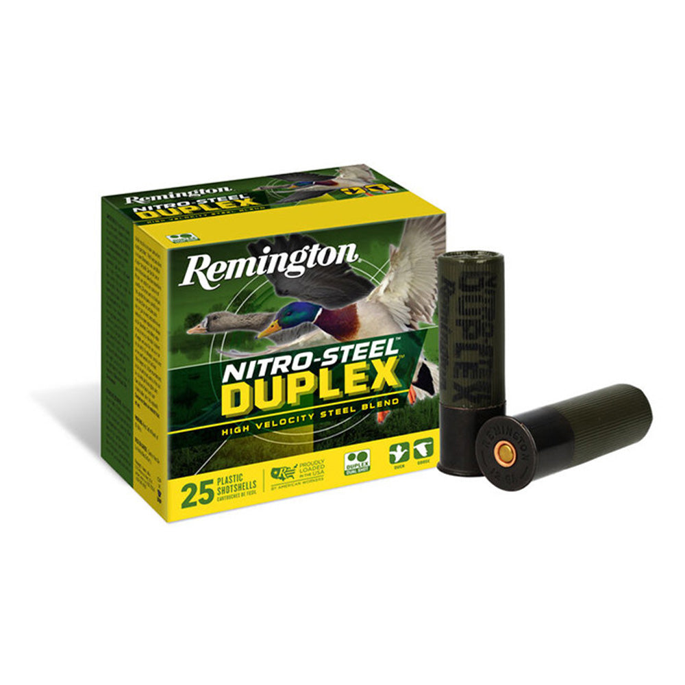 Remington 12G 3" 36gr 2X4 DUPLEX NITRO STEEL