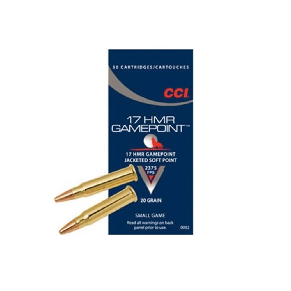 Cci 17HMR 20gr GAME POINT JSP 2375FPS