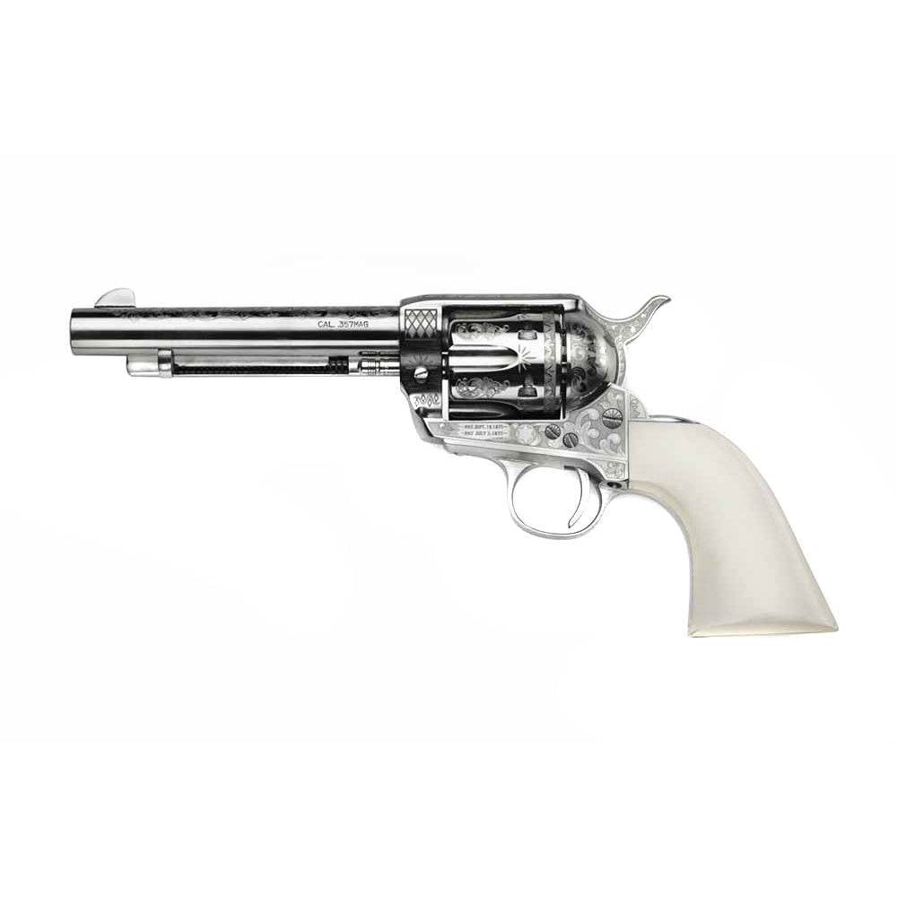 Pietta 1873 Single Action Army Revolver White