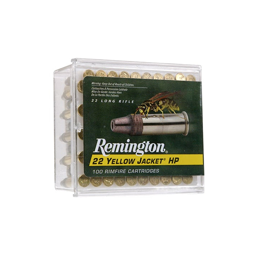 Remington 22LR 33gr TCHP YELLOW JACKET HYPER VELOCITY