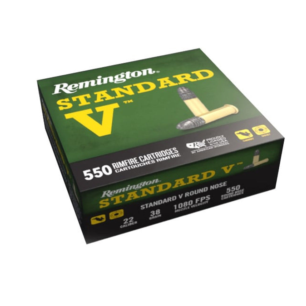 Remington 22LR 38gr STANDARD V LRN