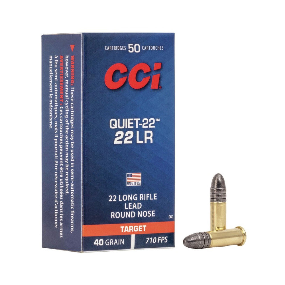 Cci 22LR QUIET 40gr LRN