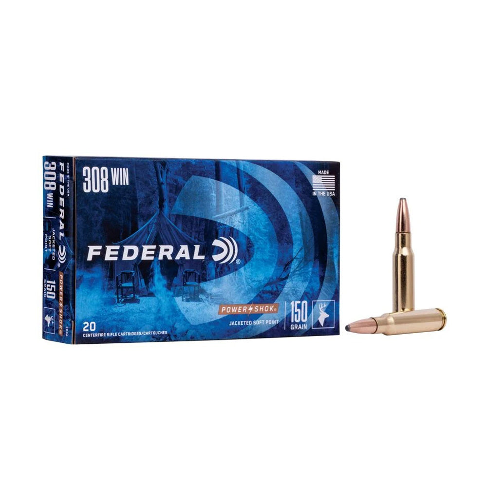 Federal 308 Win 150gr SP POWER-SHOK