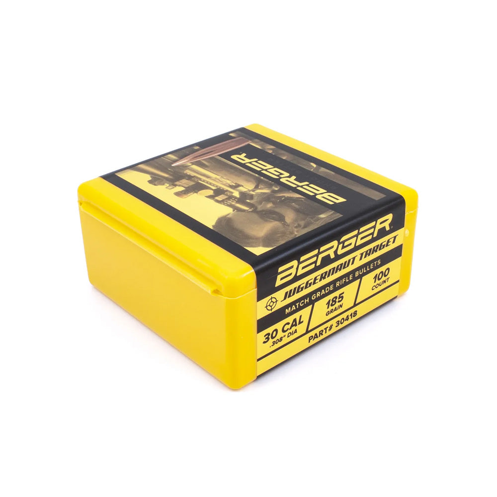 Berger 30 Cal Juggernaut Target 185gr Projectiles