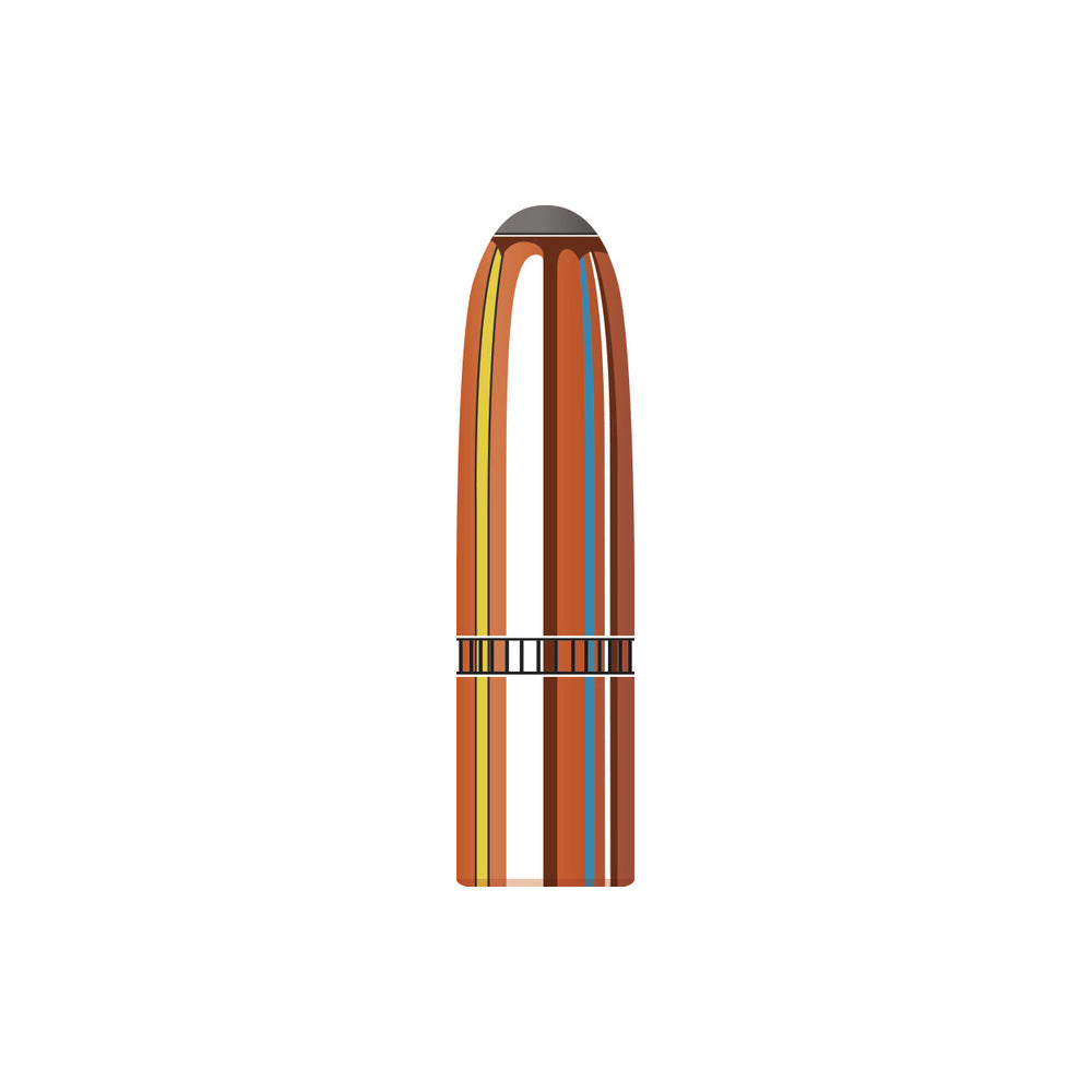 Hornady 338 Cal (.338 Diameter) RN 250gr Projectiles
