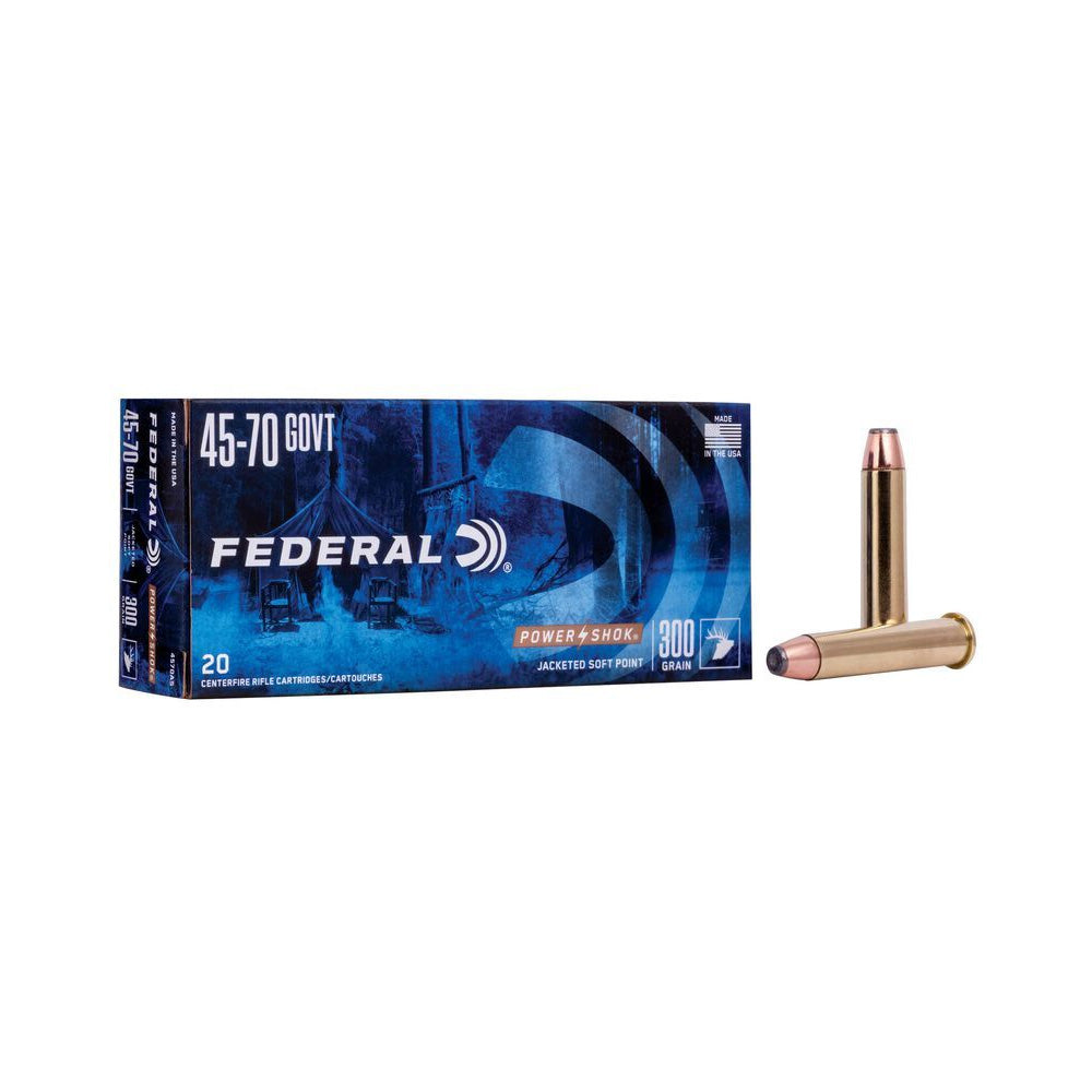 Federal 45-70 GOVT 300gr FN POWER-SHOK