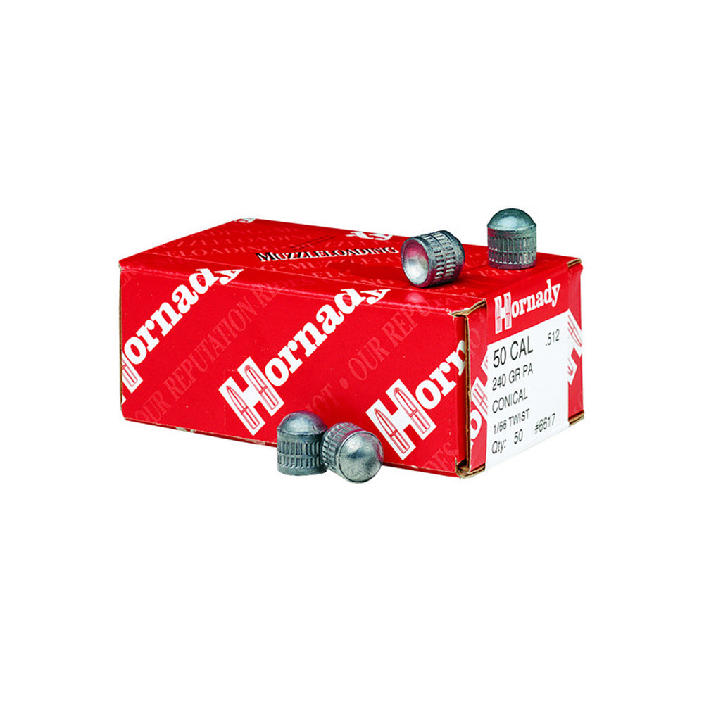 Hornady 50 Cal PA Conical 240gr Projectiles
