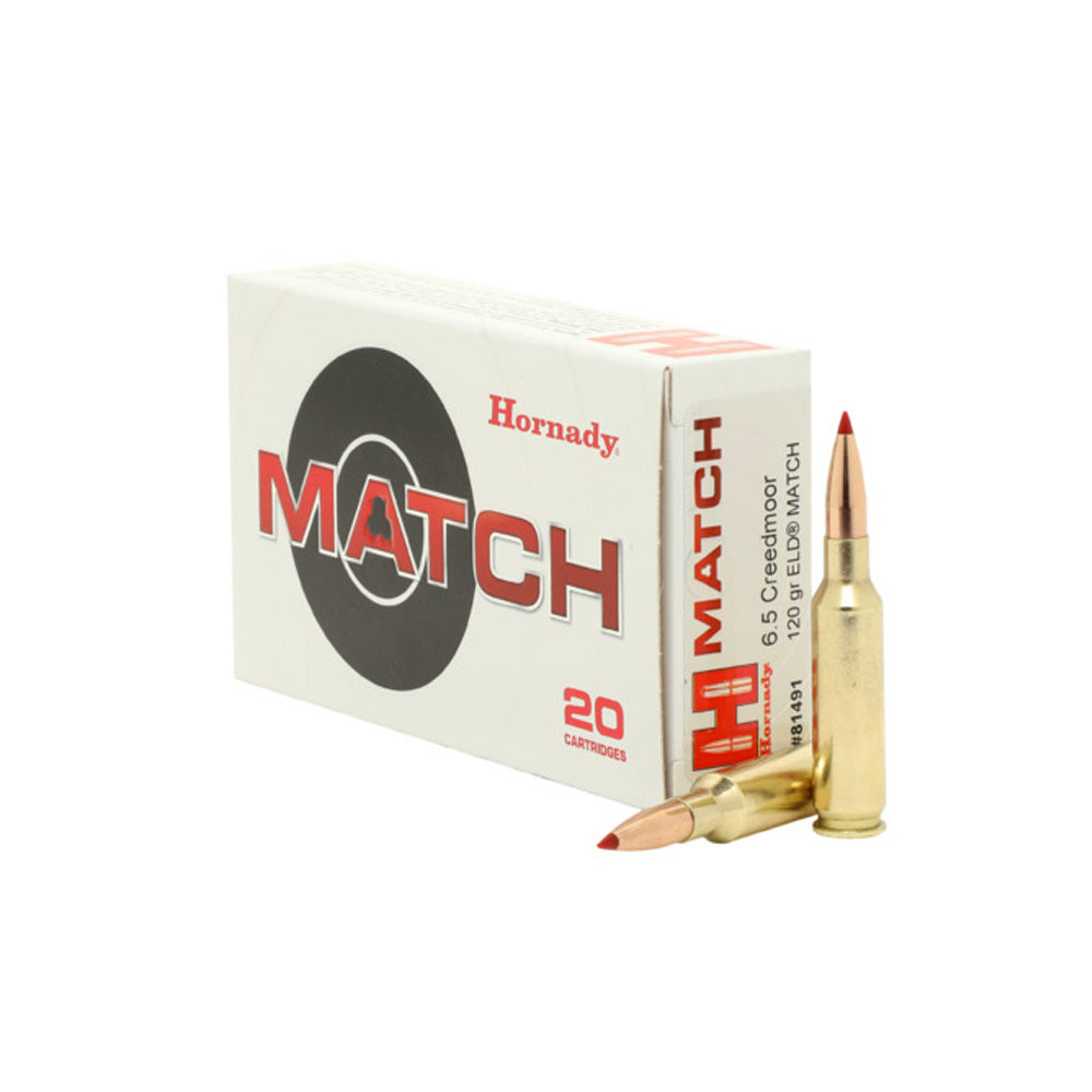 Hornady 6.5 CREEDMOOR 120GR ELD MATCH