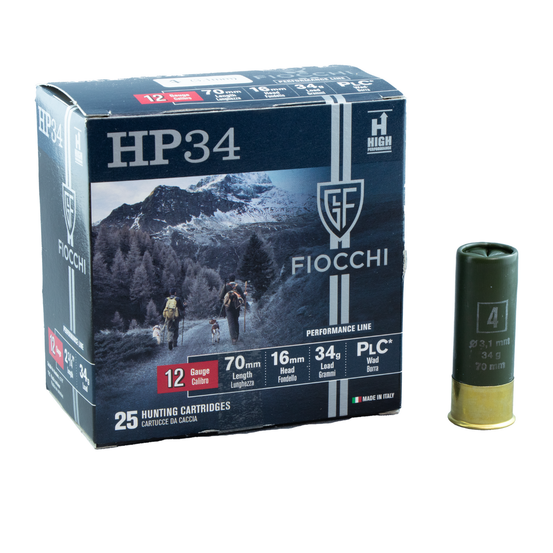 Fiocchi Ammunition FIOCCHI 12G 34GM #4