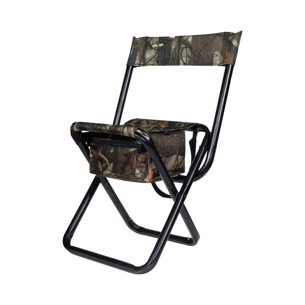 vanish-folding-stool-G2 Camo with Back