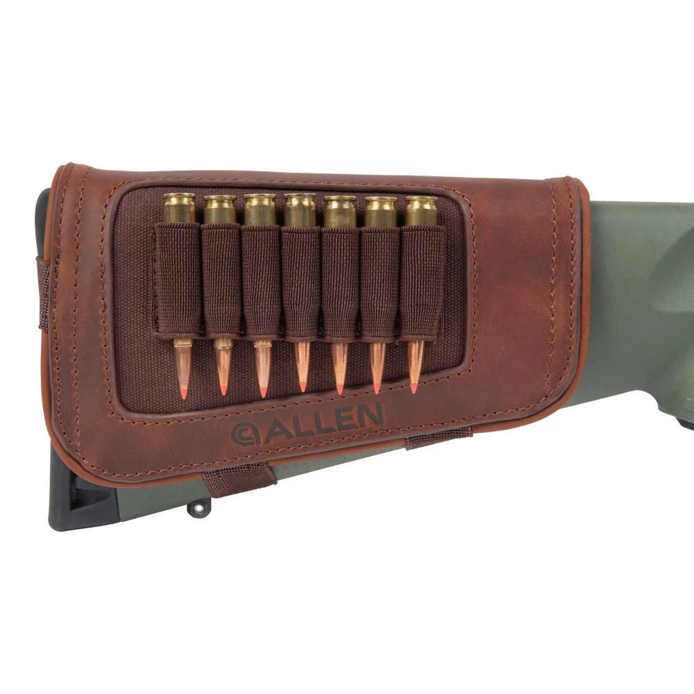 butt-stock-rifle-7-round-ammo-holder-New Castle Leather