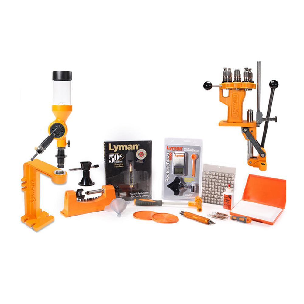 Lyman Brass Smith All American 8 Turret Press Reloading Kit