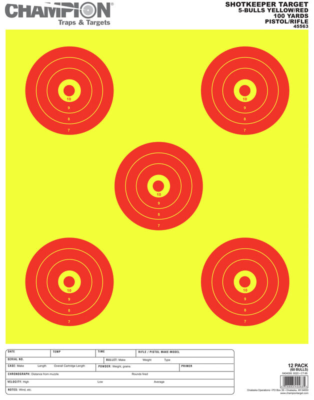 shotkeeper-5-bull-br-large-target-12-pack