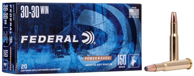 Federal 30-30 Win 150gr FN POWER-SHOK