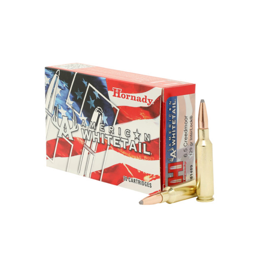 Hornady 6.5 CREEDMOOR 129gr SP AW