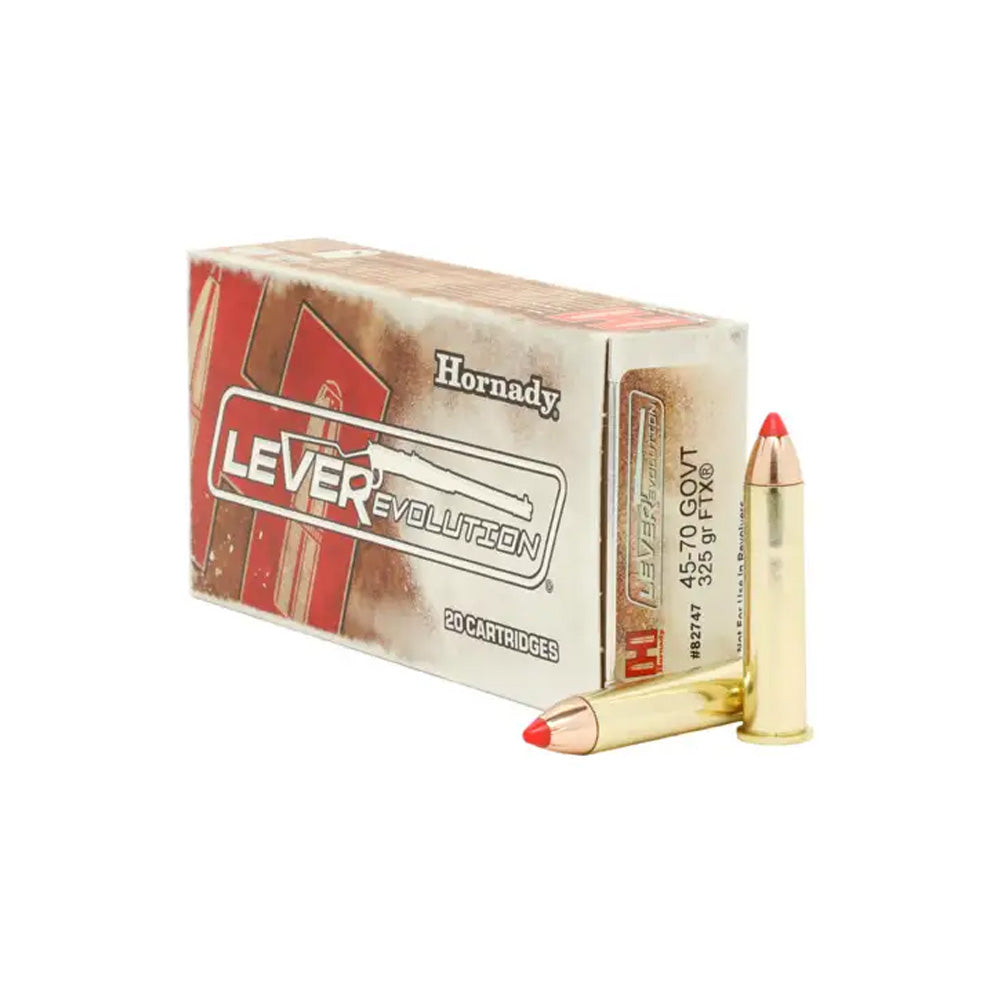 Hornady Ammo 45-70 Govt 325 GR Lever Evolution