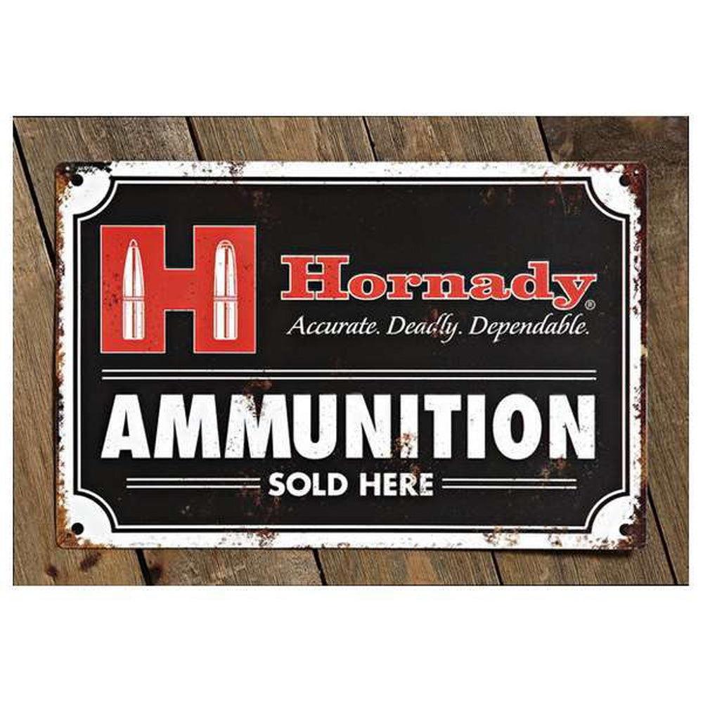 Hornady Ammo Tin Sign