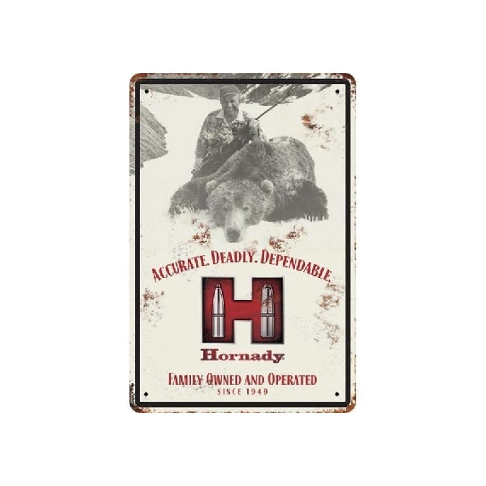 Hornady Joyce Tin Sign