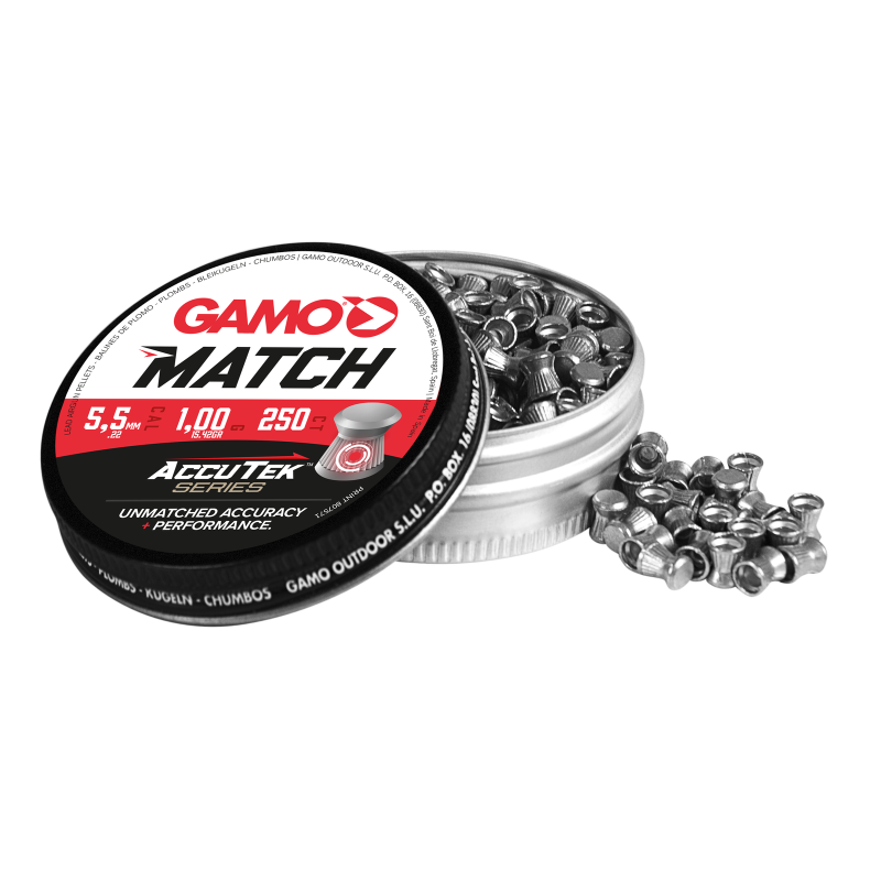 Gamo Accutek Match Pellets .22 (250/tin)