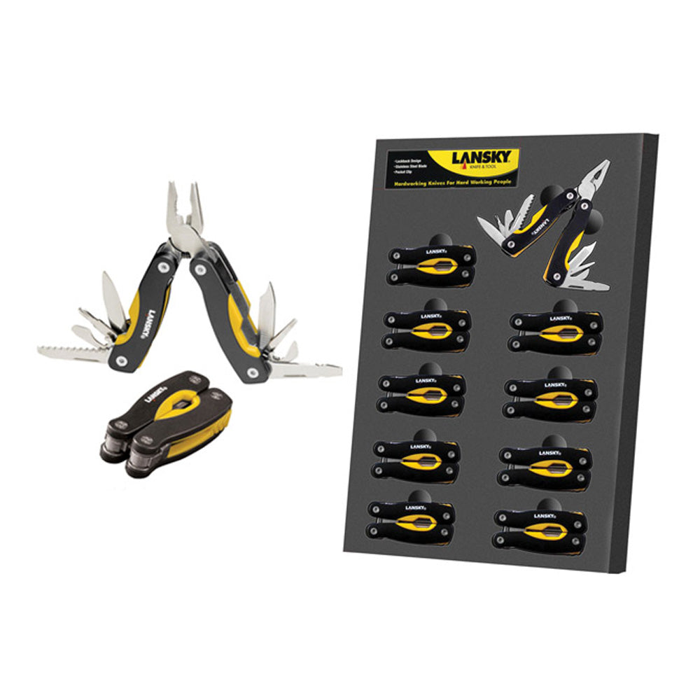 Mini Multi Tools Card Display Of 10
