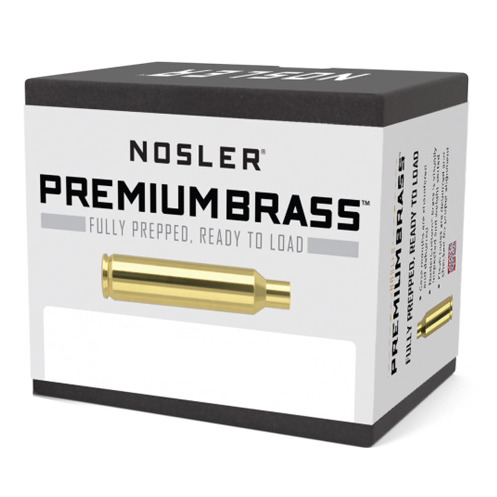 22 Nosler Unprimed Bulk Un-Prepped Brass 250 Count by Nosler