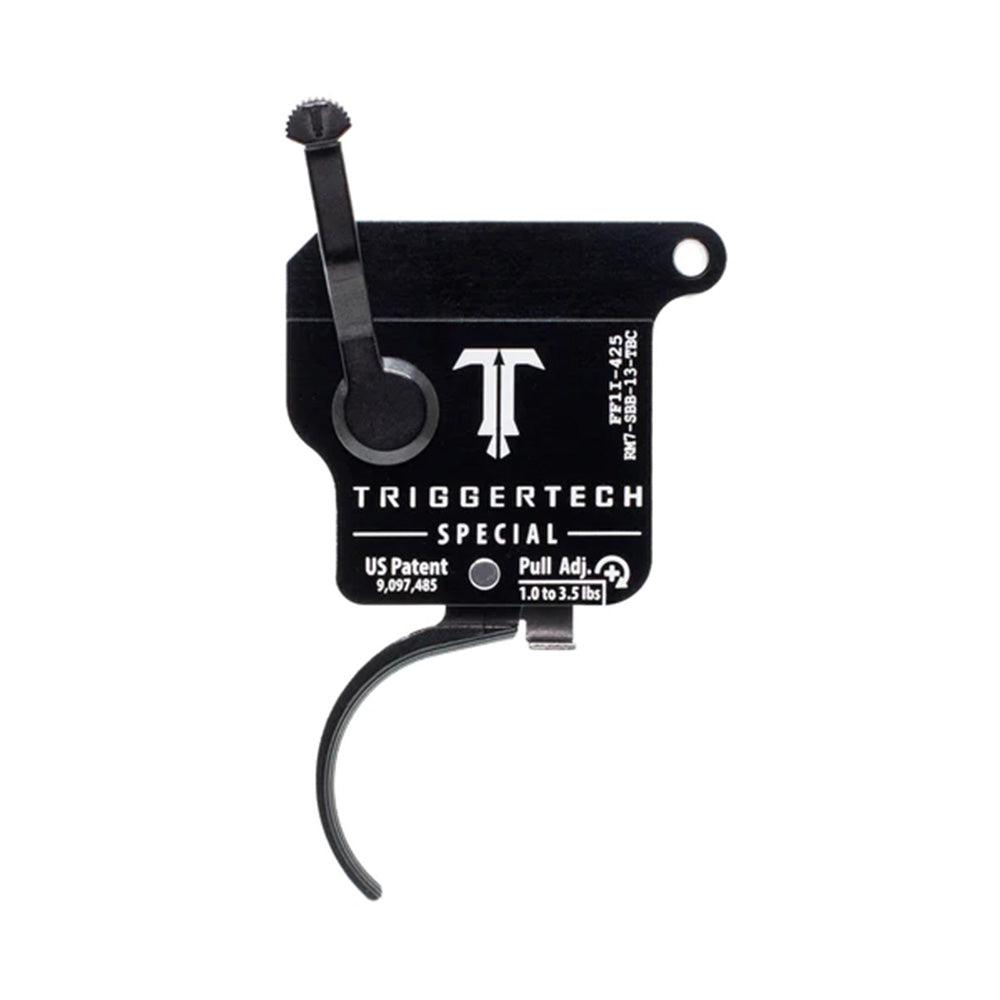 special-trigger-for-remington-model-7-Curved | RH-Black-Single Stage