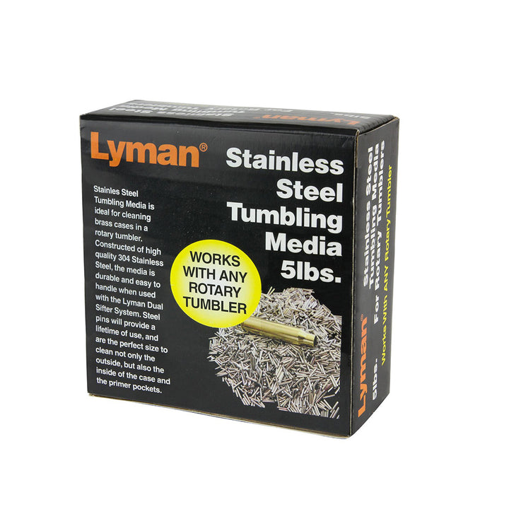 Lyman Rotary Case Stainless Steel Media 5 Lb