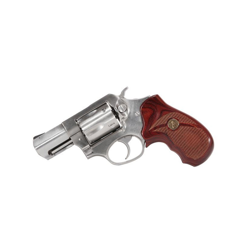 Pachmayr Ruger SP101 Checkered Rosewood Grip