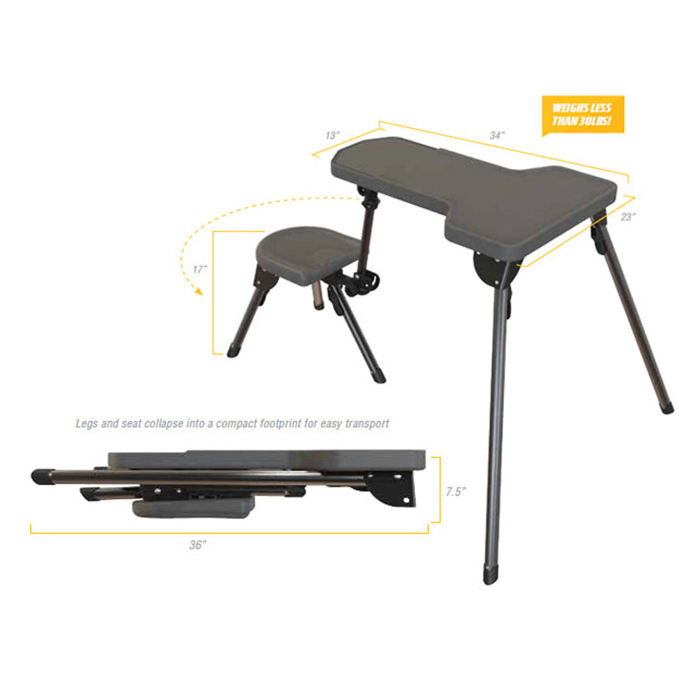 Caldwell Stable Table Lite Shooting Bench