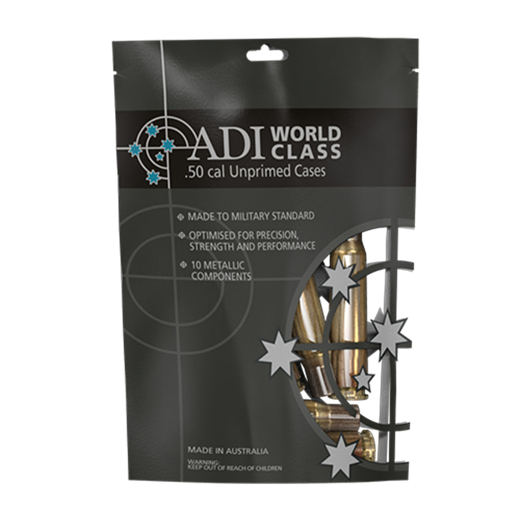 Adi 50 BMG Unprimed Brass