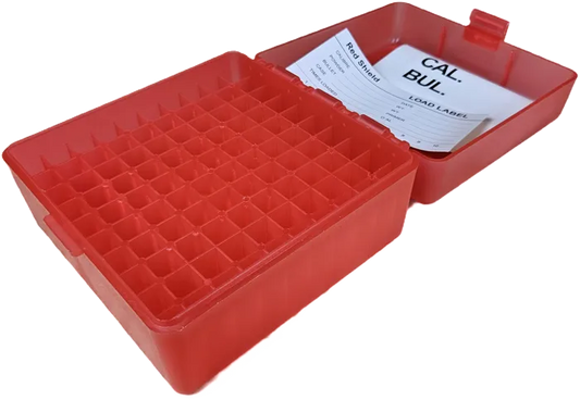 Red Shield Rifle .223 (or similar) Ammo Box - 100 Round