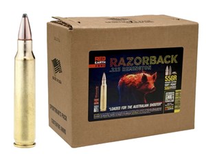 Red Earth Ammo Razorback 55gr Hornady Soft Point .223 Rem