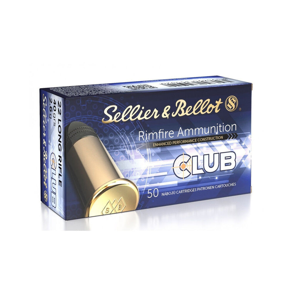 Sellier & Bellot S&B 22LR SB Club 40gr LRN