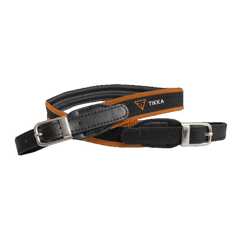 black-orange-nylon-leather-sling-no-swivel