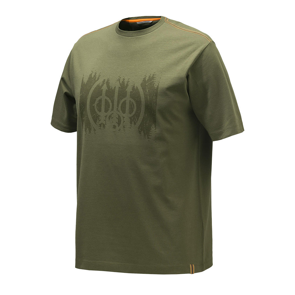 trident-t-shirt-Dark Olive-M-Male