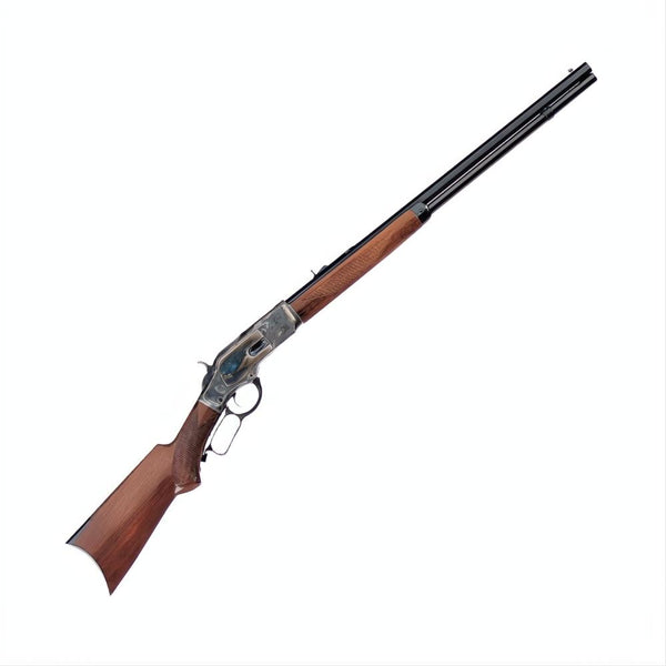 Uberti 1873 Pistol Grip Rifle Half Octagonal Barrel