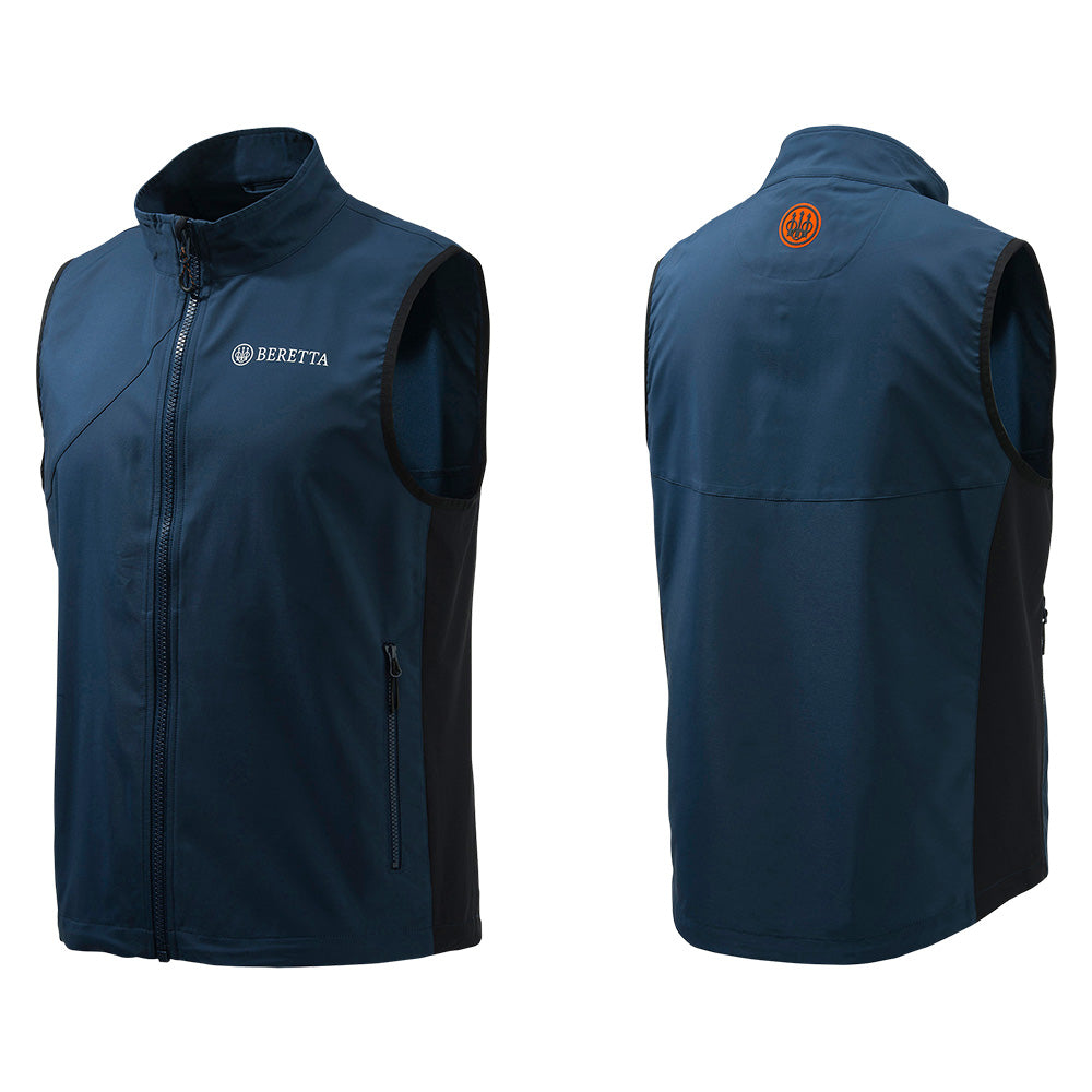 windshell-vest-Blue Total Eclipse-S-Male