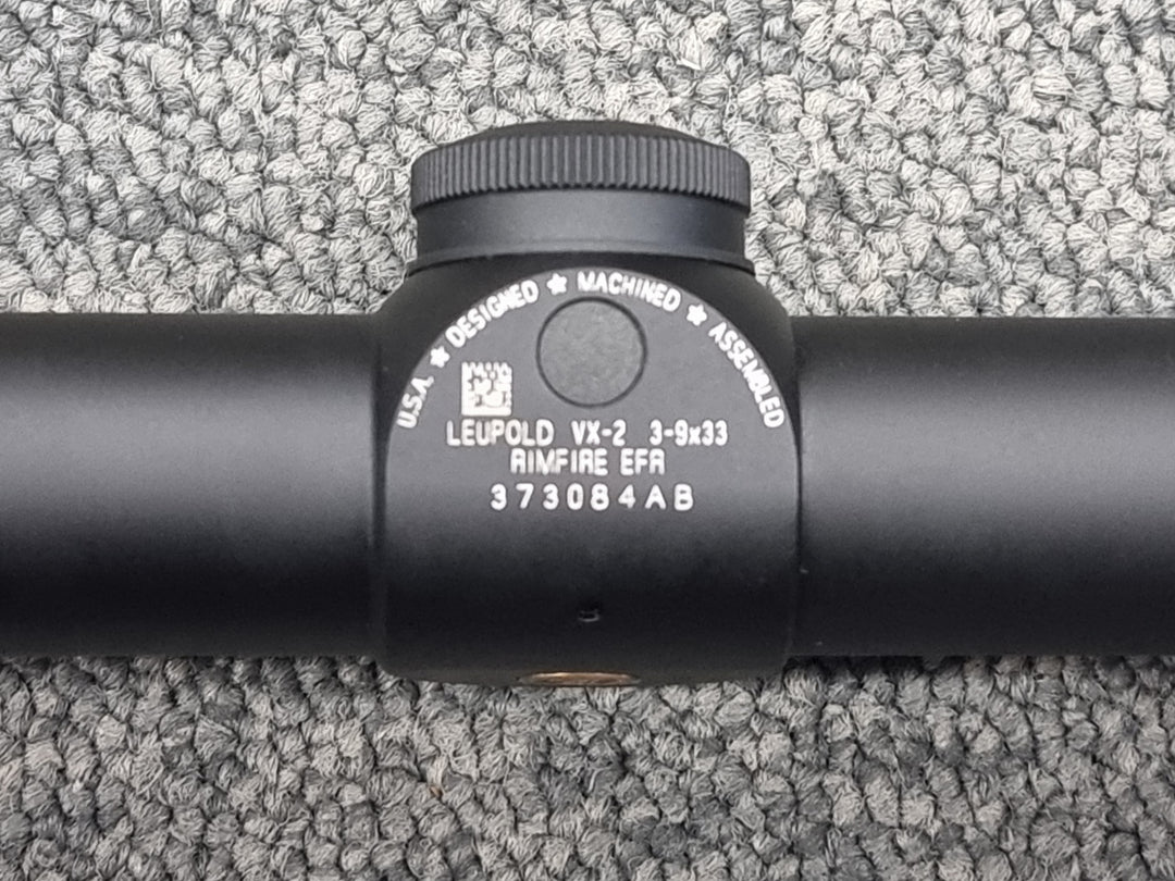 Pre-Owned | Leupold VX-2 Rimfire EFR 3-9x33