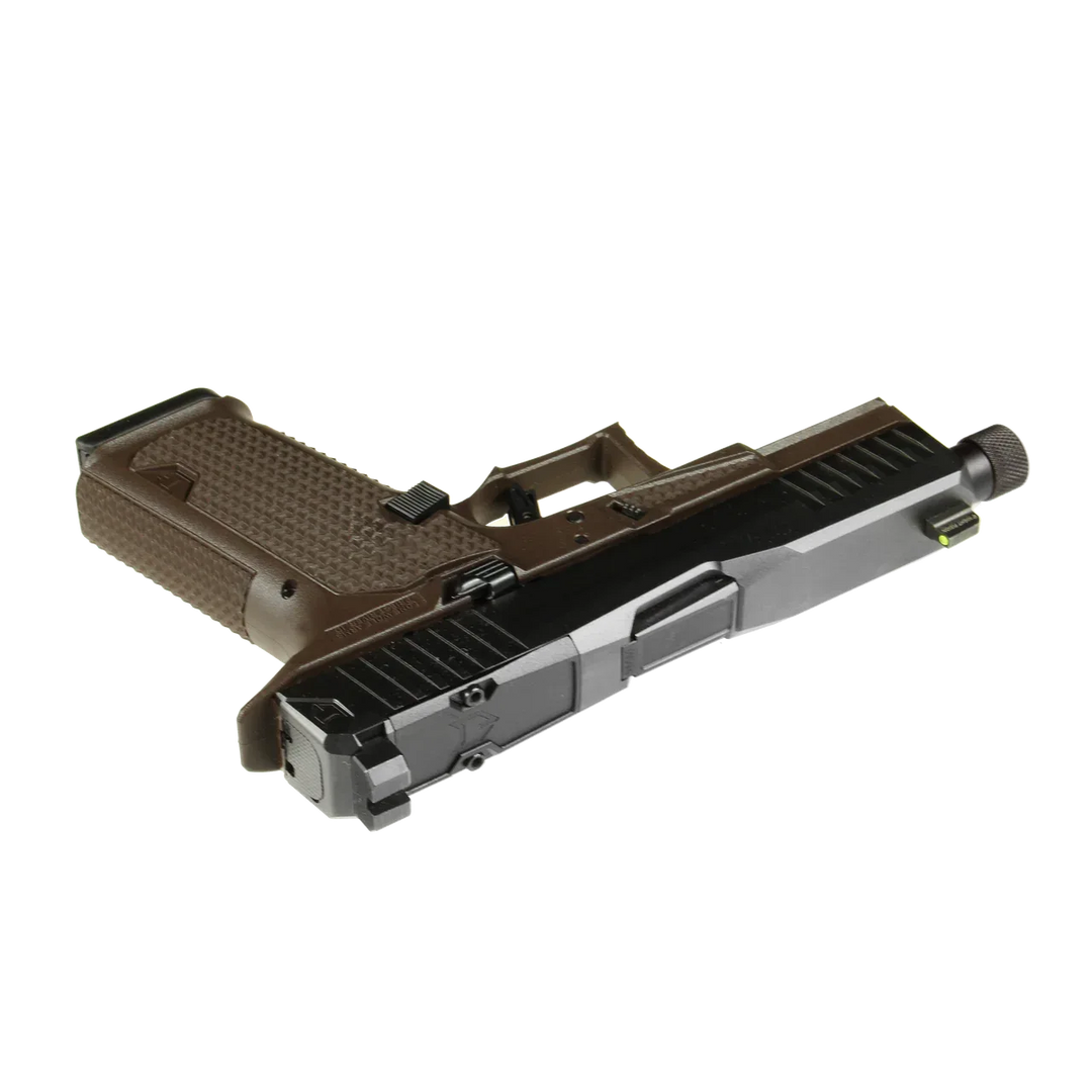 Lone Wolf Dusk19 in 9mm Luger 5" Black/Dark Brown - Magnum Sports