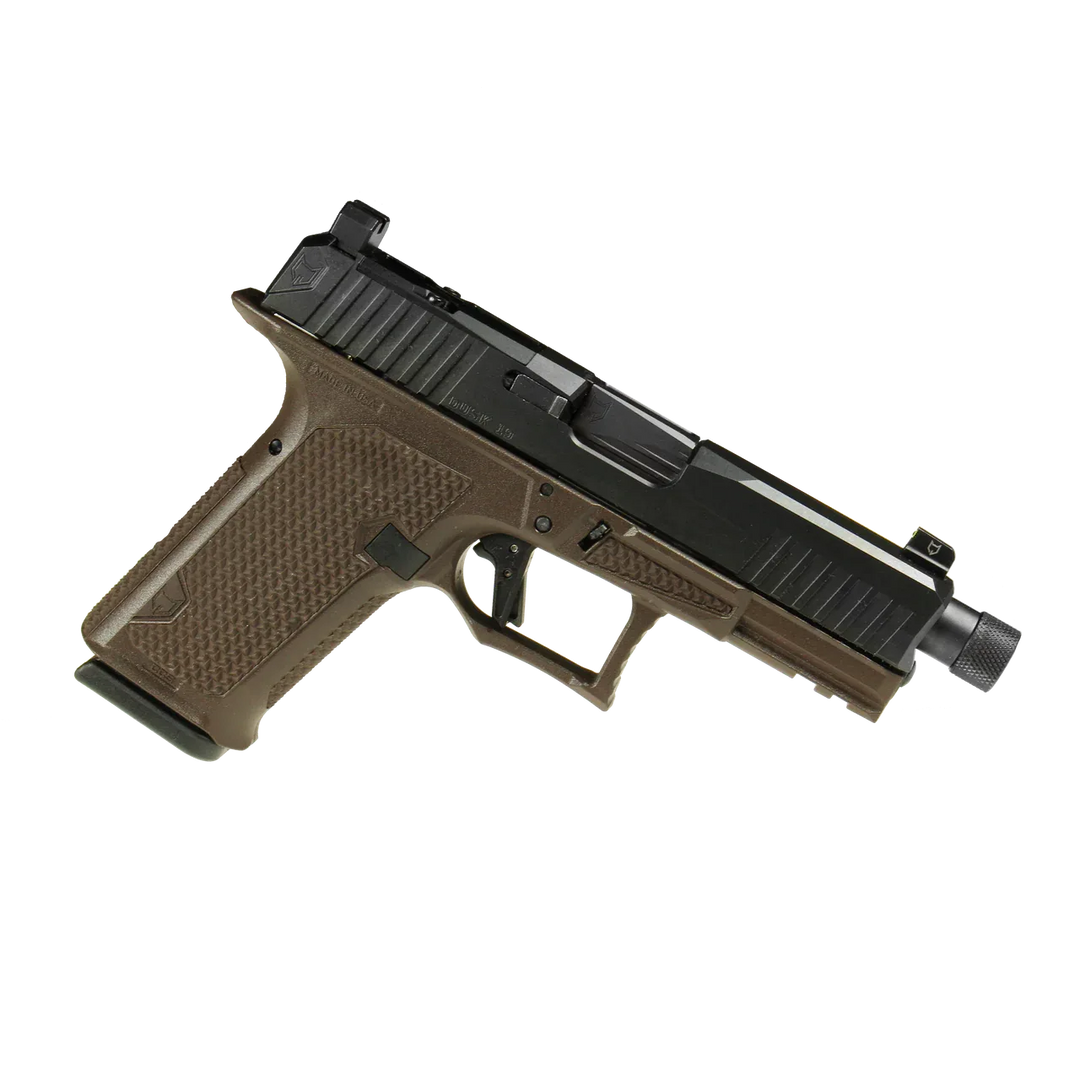 Lone Wolf Dusk19 in 9mm Luger 5" Black/Dark Brown - Magnum Sports