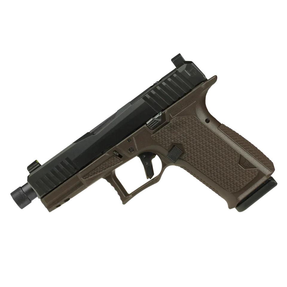 Lone Wolf Dusk19 in 9mm Luger 5" Black/Dark Brown - Magnum Sports