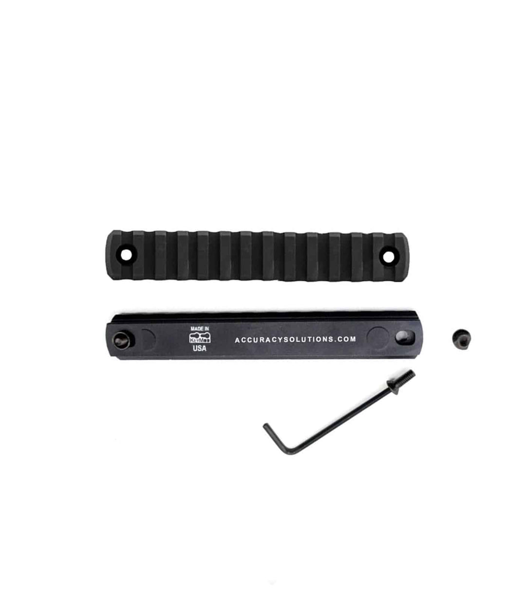 Accuracy Solutions BipodeXt Picatinny Rail KeyMod Kit