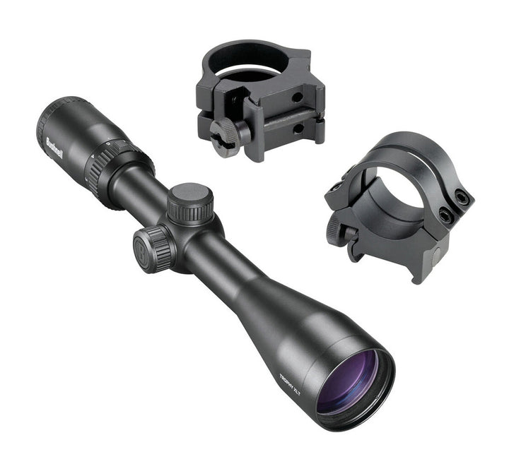 Bushnell Trophy XLT 3-9x40 with Weaver Quad Lock Rings