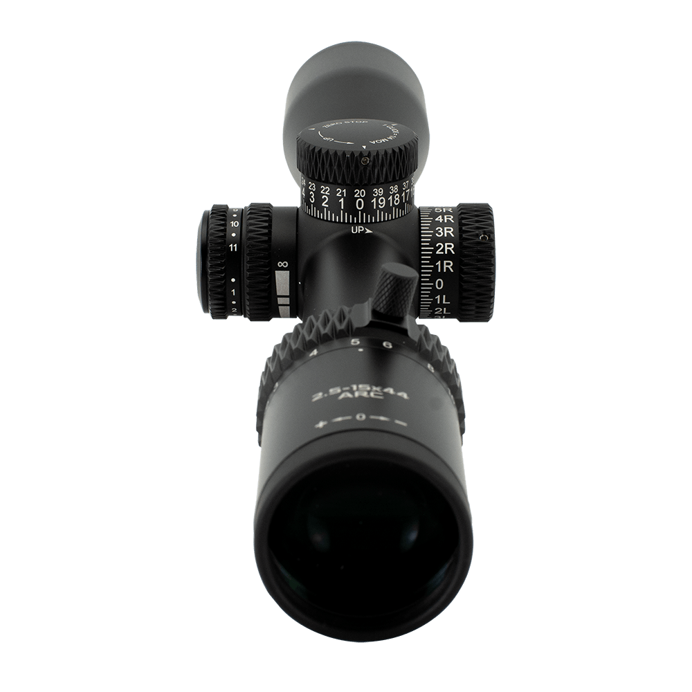 Telson ARC 2.5-15x44 IR SFP rifle scope – alternate view