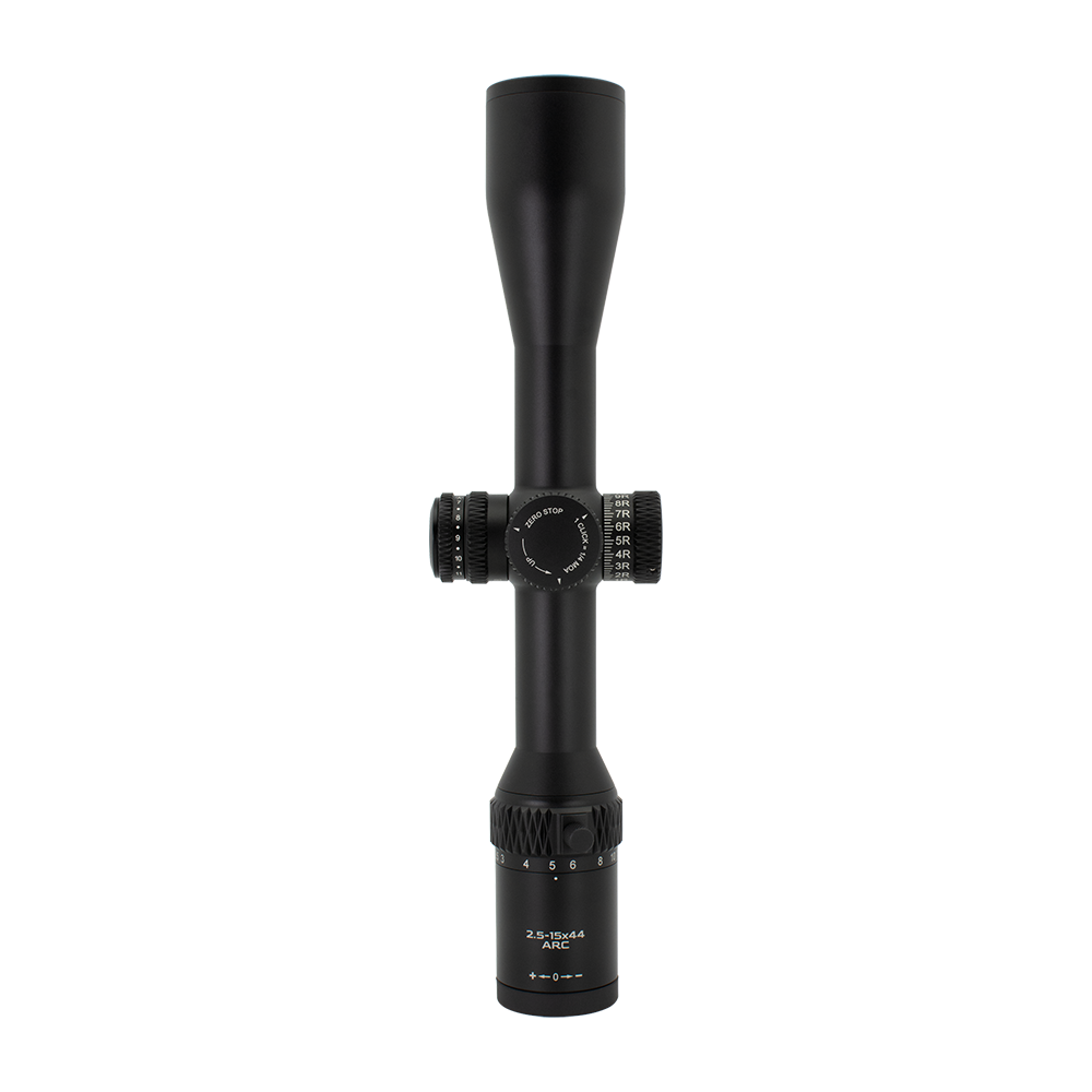 Telson ARC 2.5-15x44 IR SFP rifle scope – alternate view