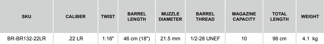 Bergara B14-R Trainer Steel
