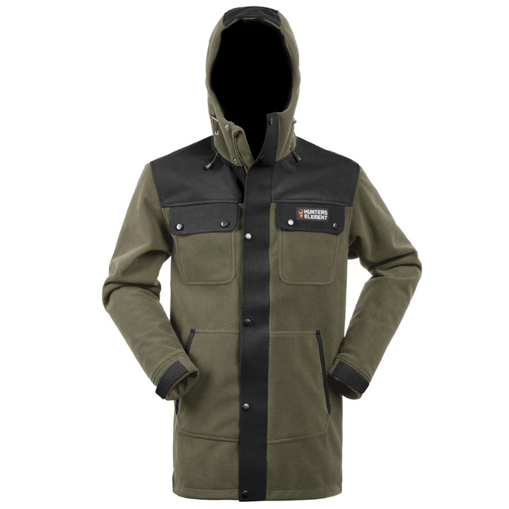 Hunters Element Bush Coat Full Zip Forest Green