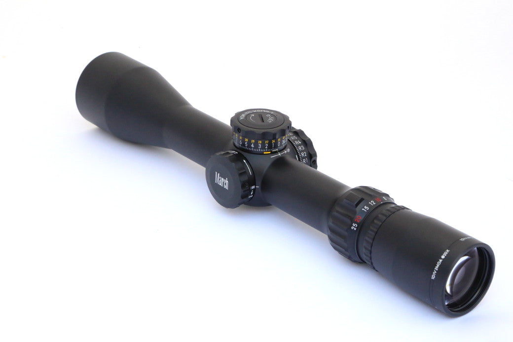 March Scopes 2.5-25x42 SFP rifle scope