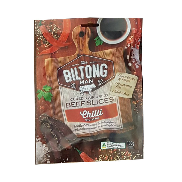 Beef Biltong 100g Packet