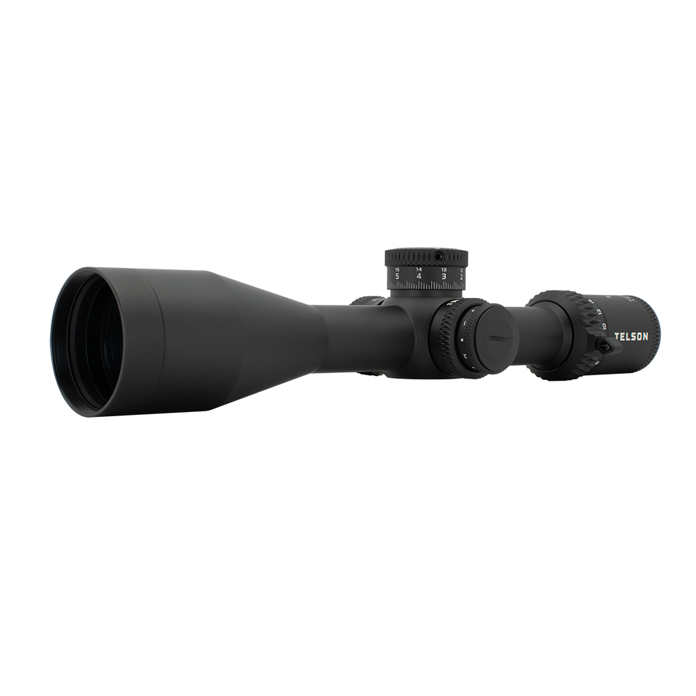 Telson Toxin 3-18x50 IR FFP rifle scope – alternate view